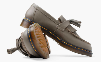 Лоферы Dr Martens Ys Gray Carrara