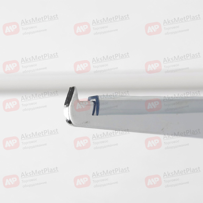 K010 Кронштейн хромированный с силиконом для экономпанелей под полку 255 мм