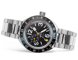 Часы наручные ВОСТОК Амфибия 96K710 GMT