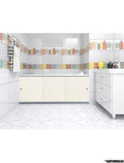 Экран для ванны МЕТАКАМ ПРЕМИУМ А (алюм. профиль) 1, 7м