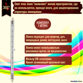 Muller Licht HS-515A 150w 117.6mm 220-240v R7s