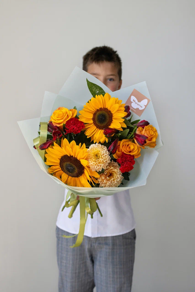 Букет цветов для учителя / воспитателя  № 856