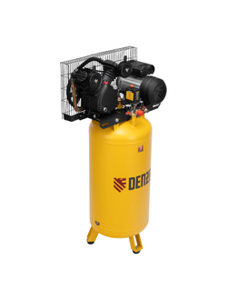 Компрессор воздушный BCV2200/100V, ременный привод , 2.3 кВт, 100 литров, 440 л/мин Denzel