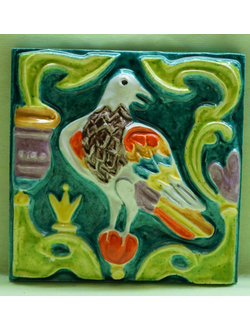 Ястреб (изразцовая плитка)