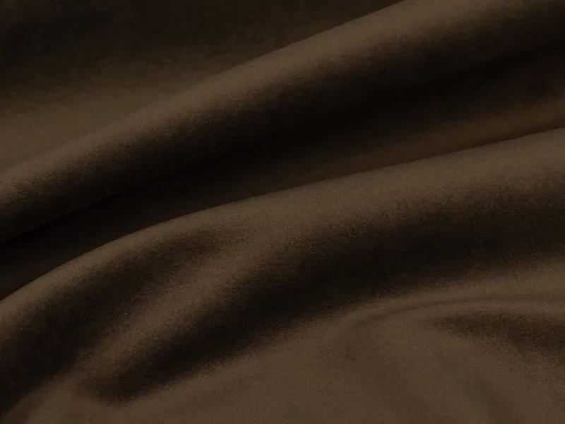 (РАМ) Велюр "Империя" (Imperia)-chocolate.
Состав: 100% Полиэстер.
Плотность: 450 г/м2 ± 5 %.
Устойчивость к истиранию > 120 000 циклов.
Ширина: 140 ± 2 см.

Внимание! Цвет материала может быть искажен настройками монитора.