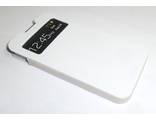 Чехол кожаный для  Galaxy S4 (оригинал), белый