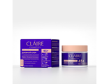 CLAIRE Collagen Active Pro Крем ДНЕВНОЙ 45+ Эффект биоревитализации