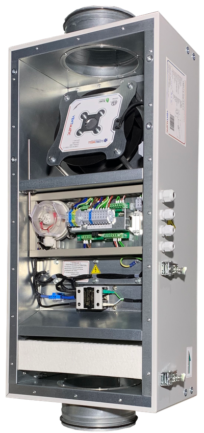 VMPU-E-500-3.6/1-1 УСТАНОВКА ПРИТОЧНАЯ КОМПАКТНАЯ 500м3/ч 3.6 кВт 1 фаза 230В