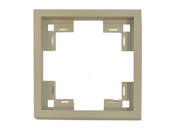 Рамка одиночная стандарт, латте Rikett - 35810 LT