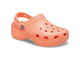 CROCS CLASSIC PLATFORM CLOG ОРАНЖЕВЫЕ