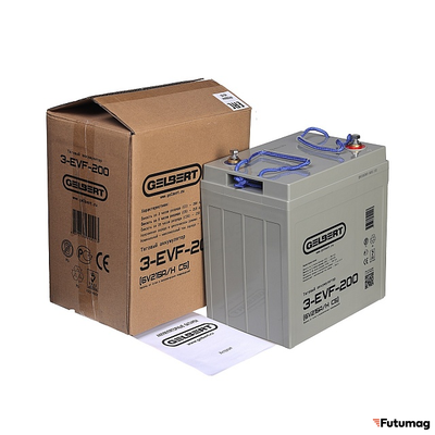 Тяговый аккумулятор Gelbert 3-EVF-200 (6V215A/H C5)