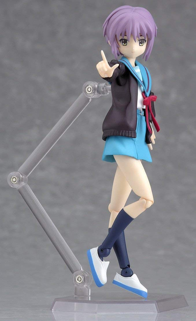 Фигурка фигма Юки Нагато (figma Yuki Nagato School Uniform Ver.)