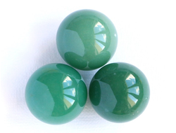 Шар Авантюрин зеленый