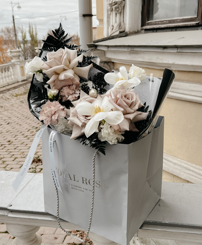 Букет "Чёрная жемчужина"