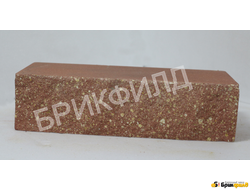 Имитация природного камня "Шуба", ложок (тычок). Персик. Кирпичный завод Брик Филд