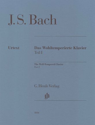 Бах И.С. Хорошо темперированный клавир, I том BWV 846-869. Без аппликатуры