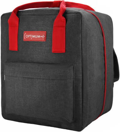 Рюкзак Сумка Чемодан ручная кладь 36x30x27 Optimum Pobeda RL, темно-серый