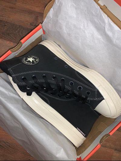 Кеды Converse Chuck Taylor 70 Padded черные высокие зимние