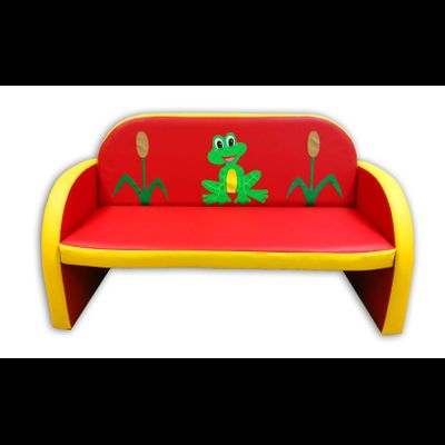 Мягкий каркасный диван для ДОУ