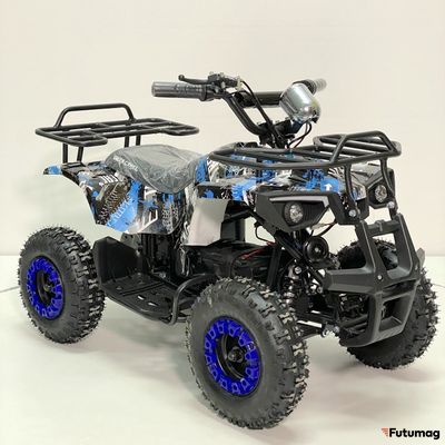 Квадроцикл GreenCamel Gobi K32 (12Ah 36V 1000W R6 Цепь) синий экстрим