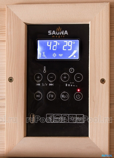 Инфракрасная сауна (кабина) SaunaMagic Glass Mini CS