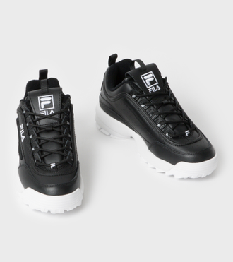 Кроссовки FILA DISRUPTOR Черные женские (36-41)