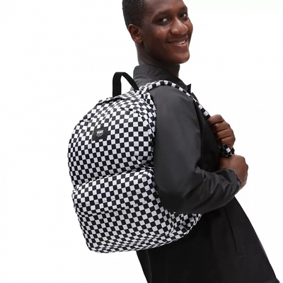 Vans old skool backpack black discount