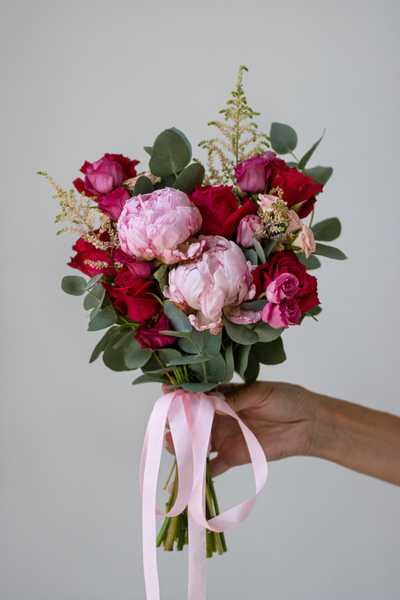 Букет невесты & Бутоньерка № 1301