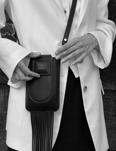 Smart Case 81-1 с бахромой Горчичный