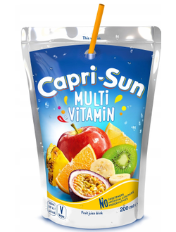 Фруктовый сок Капри-Сан  Мультивитамин 200мл (10)*4