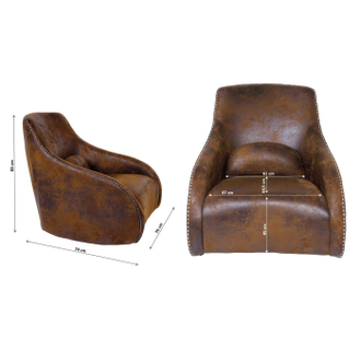 Кресло-качалка Ritmo, коллекция Ритм, коричневый купить в Краснодаре