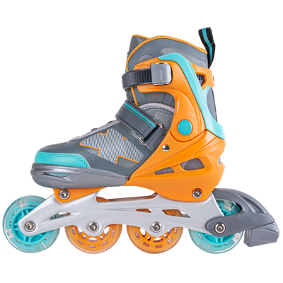Роликовые коньки Tech Team Azart оранжевый
