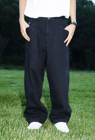 Тёплые джинсы Minderror Fleece Black