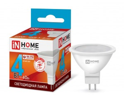 ASD/InHome VC MR16 GU5.3 220V 4W(310lm) 4000K 4K 51x50 (без пульсации) 0692