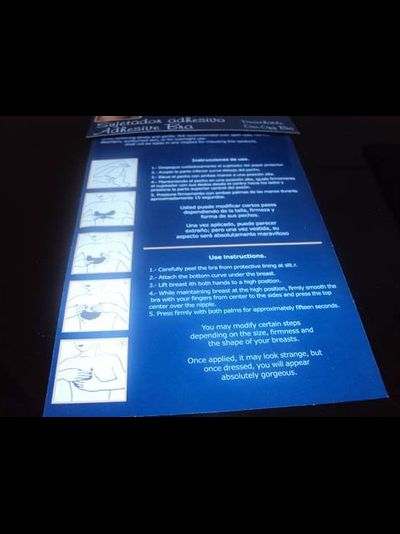 One-off bra, наклеиваемый бюстгальтер, 5 пар (10 шт.)