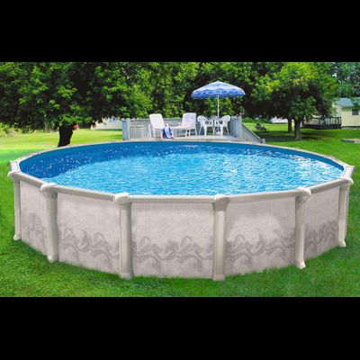 Бассейн Atlantic pool круглый J-4000 Гибралтар размер 5.5х1.32 м