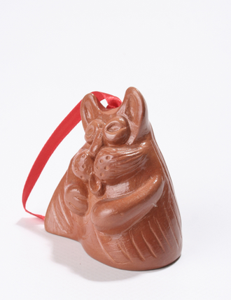 СУВЕНИР "ПОЮЩИЙ КОТ3" терракот