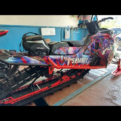Наклейки на снегоход SKI DOO summit T3 2013 2014 2015 JOKER #3047-T3