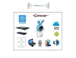 Ramili Baby RV100CKROSH Крошик Малышарики, Wi-Fi моторизированная видеоняня с креплением, интерком, DVR, 2k (3Mpx)