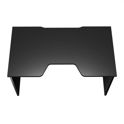 Стол геймерский С-240 черный шагрень/черный