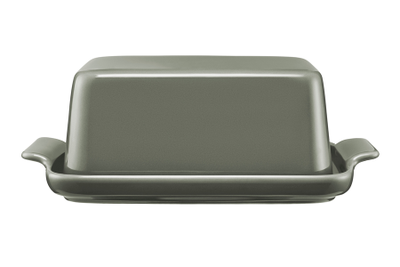 Масленка зеленая длина 20 см, высота  12 см