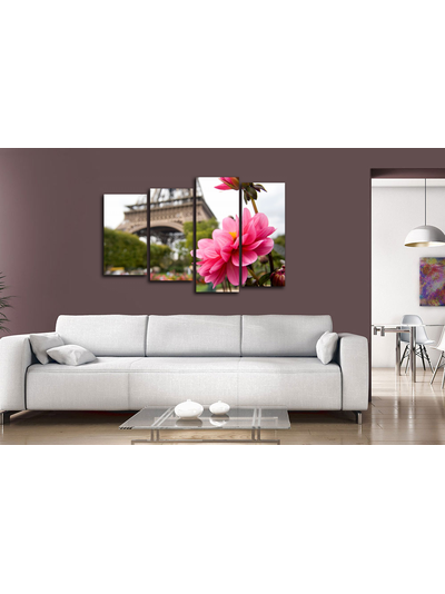 Модульная картина "Романтичный цветок"