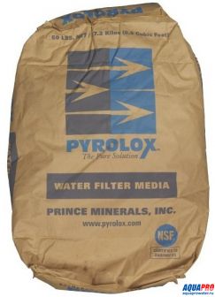 Каталитический материал для удаления железа CLACK Pyrolox Greensand, (Мешок 20 кг)