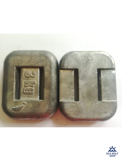 Груз поясной для дайвинга 3кг