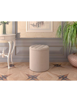 Пуф Брайтон ТК Бежевая (Бонмебель)