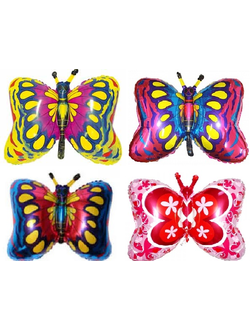 Шар 35"/89см "Бабочка", МИКС