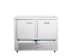 Стол холодильный низкотемпературный СХН-70Н-01 (дверь, ящик 1) с бортом