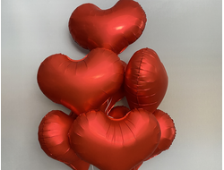 Сет из 7 сердец 24`