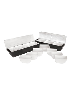 Контейнер-ёмкость для фруктов и специй 3 отделения, пластик