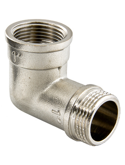 Фитинг резьбовой – угольник с переходом на наружную резьбу
